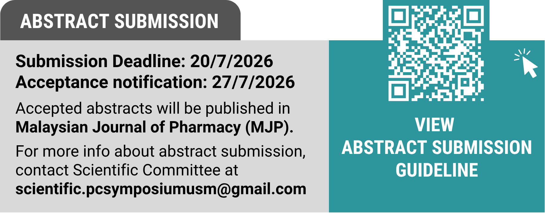 PharmCare 2026 Abstract Submission