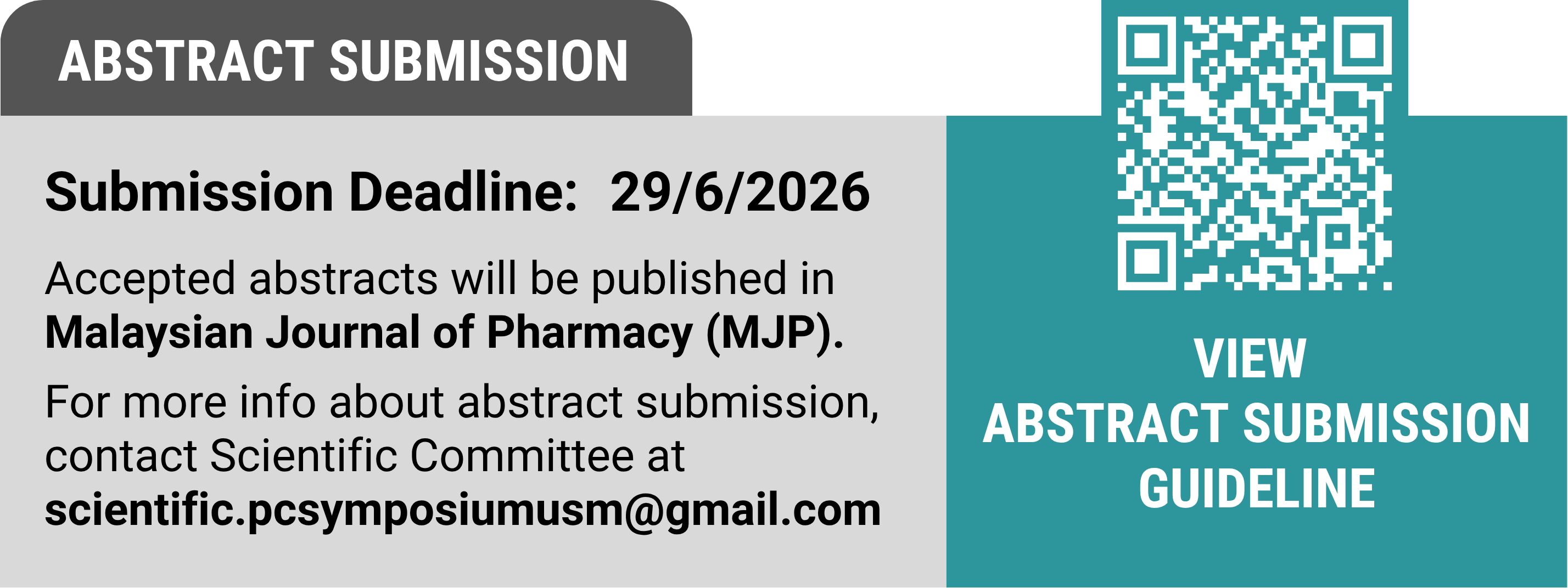 PharmCare 2026 Abstract Submission
